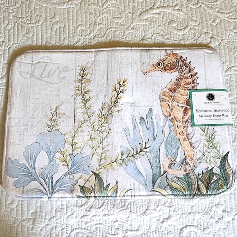 Seahorse Memory Foam Rug